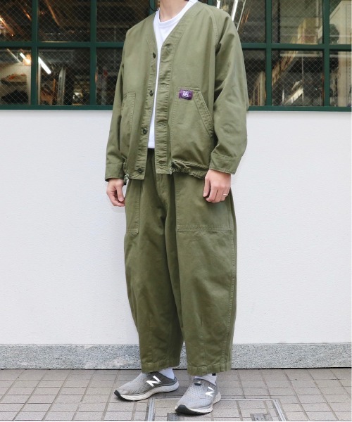 「HARVESTY」 「GUNG HO」イージーパンツ 0 ブラック レディース_画像9
