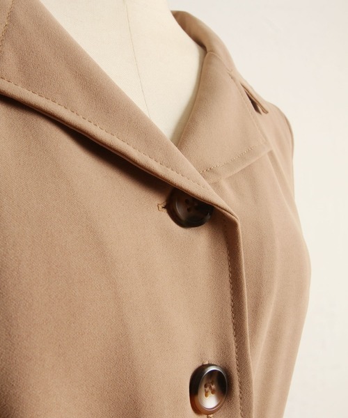 「tocco closet」 シャツワンピース M ベージュ系その他 レディース_画像2