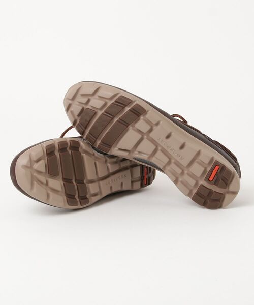 「ROCKPORT」 デッキシューズ 26.5cm ダークブラウン メンズ_画像3