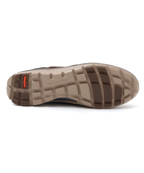 「ROCKPORT」 デッキシューズ 26.5cm ダークブラウン メンズ_画像6
