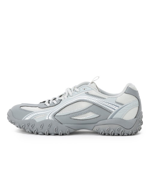 「FILA」 ローカットスニーカー 25.0cm グレー レディース_画像4