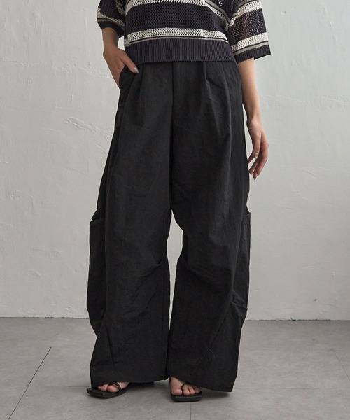 notch. カーゴパンツ タックバレルパンツ レディース : ZOZOTOWN Yahoo