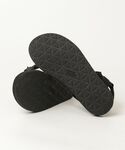 「Teva」 フラットサンダル 24cm ブラ...の詳細画像2