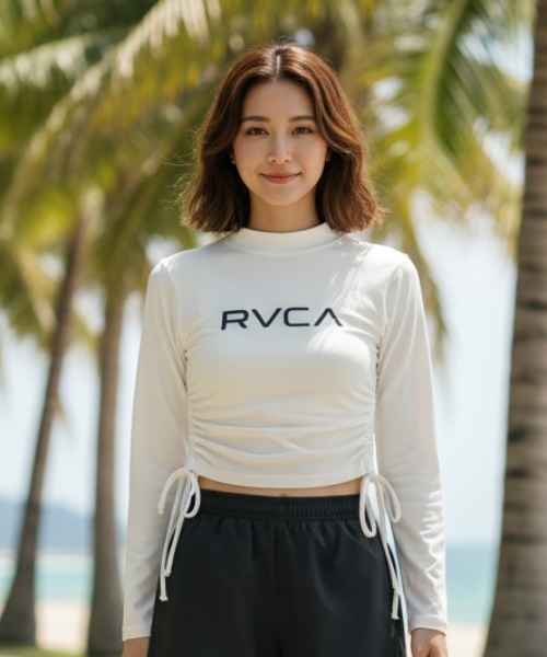 RVCA（ルーカ） ラッシュガード 「RVCA/ルーカ」RVCA RASH LS/サイド