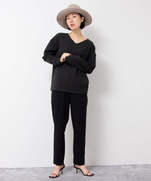 「NOLLEY'S」 イージーパンツ 36 ホワイト レディース_画像8