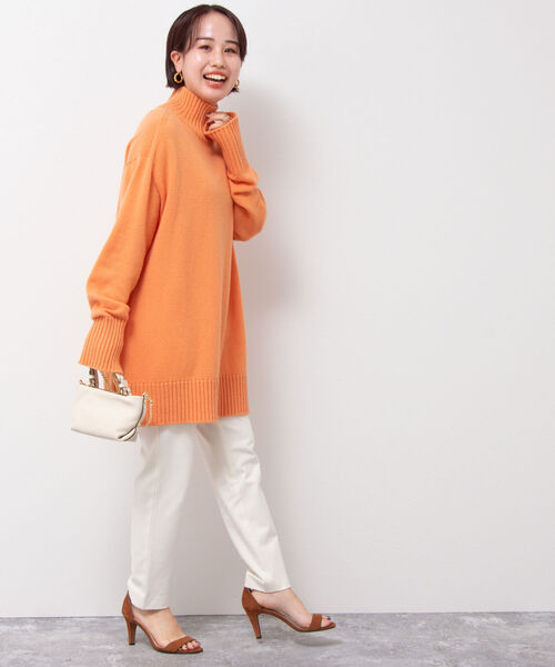 「NOLLEY'S」 イージーパンツ 36 ホワイト レディース_画像9