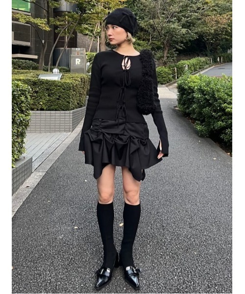 「SLY」 ミニスカート 2 黒いこと レディース