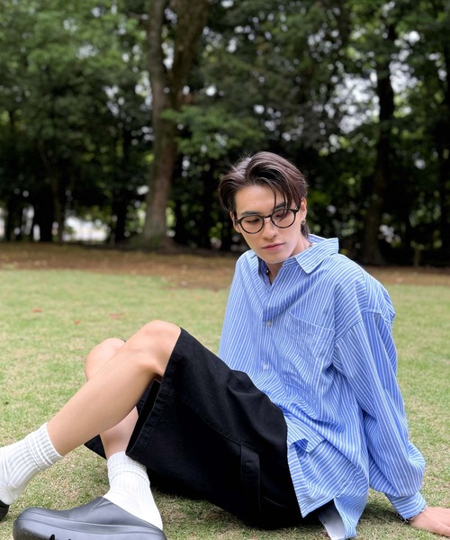 「Classical Origin」 ハーフパンツ MEDIUM グレー メンズ_画像6