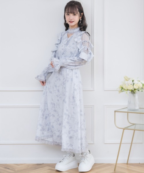 「couture BY ROJITA」 長袖ワンピース FREE ホワイト レディース_画像4