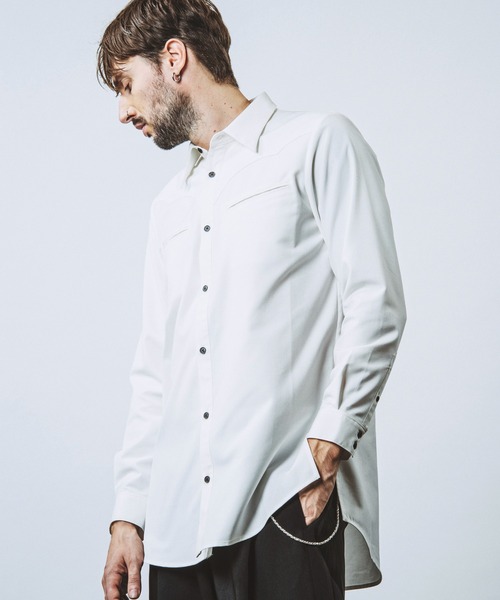 「NO ID.」 長袖シャツ ONE SIZE ブラック メンズ_画像5