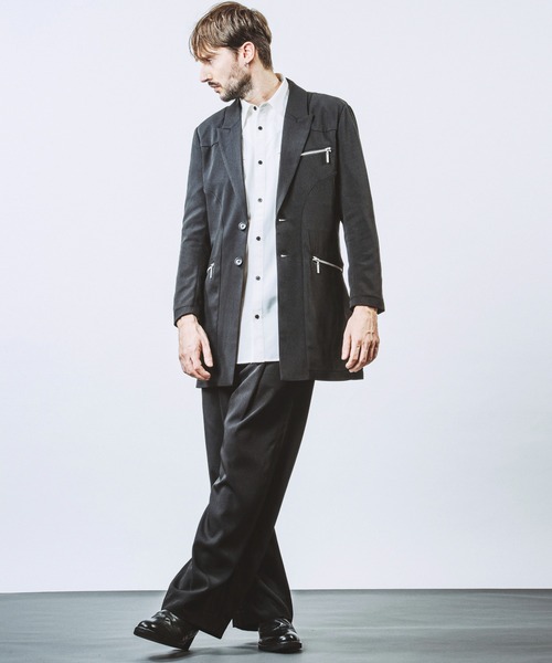 「NO ID.」 長袖シャツ ONE SIZE ブラック メンズ_画像9
