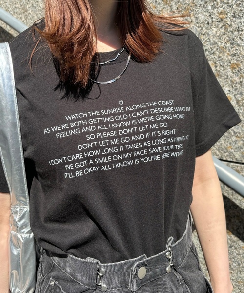 「ISOOK」 半袖Tシャツ FREE ホワイト レディース_画像5