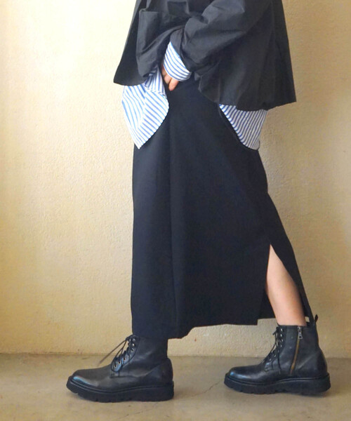 「JOURNAL STANDARD LUXE」 ロングスカート - ブラック レディース_画像5