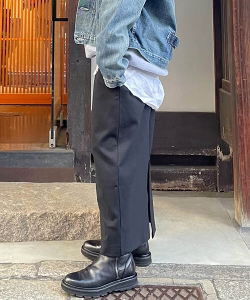 「JOURNAL STANDARD LUXE」 ロングスカート - ブラック レディース_画像9