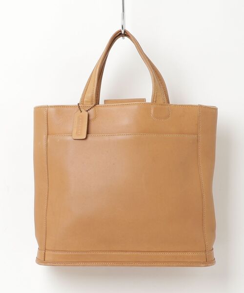COACH ベージュ レザートートバッグ COACH（コーチ） ハンドバッグ - ベージュ レディース : ZOZOTOWN