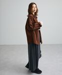 コート アウター コーデュロイシャツジャケット...の詳細画像2