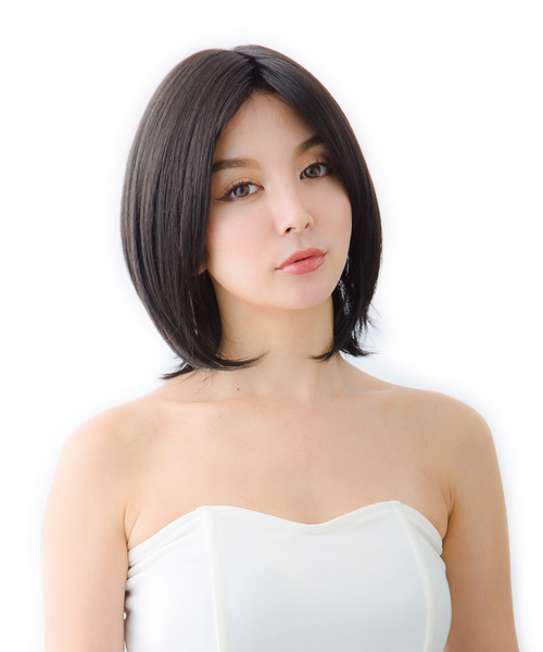 ウィッグ エクステ 「フルウィッグ・ミディアム」天使のすっぴんボブ レディース メンズの画像