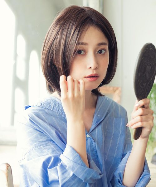 ウィッグ エクステ 「フルウィッグ・ミディアム」天使のすっぴんボブ レディース メンズの画像