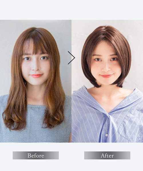 ウィッグ エクステ 「フルウィッグ・ミディアム」天使のすっぴんボブ レディース メンズの画像