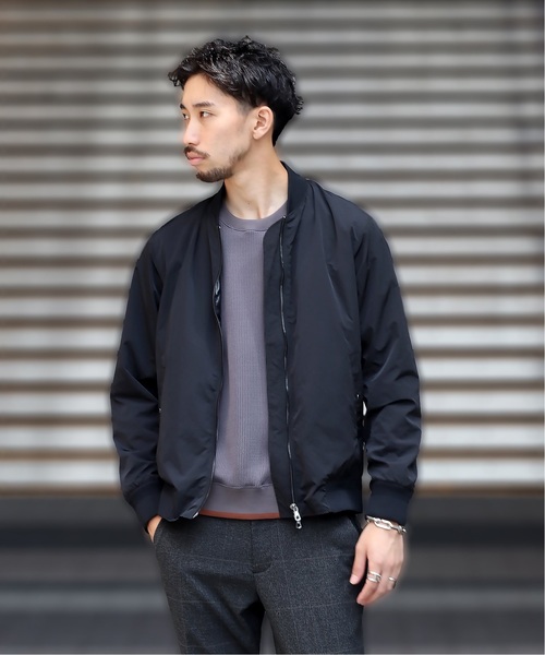 EDIFICE（エディフィス） ブルゾン アウター フライトブルゾン メンズ