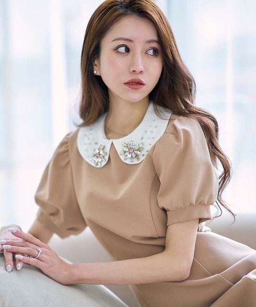 春夏新色 ワンピース ビジューカラーワンピース Zozotown Paypayモール店 通販 Paypayモール 数量は多 Www Ladislexia Net