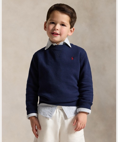 ポロラルフローレン　コットンブレンドフリース スウェットシャツ Polo Ralph Lauren Childrenswear トレーナー コットンブレンド