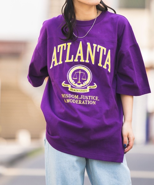 Sale 102 Off Tシャツ Tシャツ Wego ヘビーウエイト チームロゴフットボールビッグt Aynaelda Com