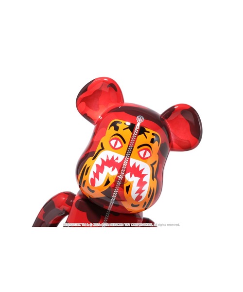 A BATHING APE フィギュア COLOR CAMO TIGER BE@RBRICK 1000% M