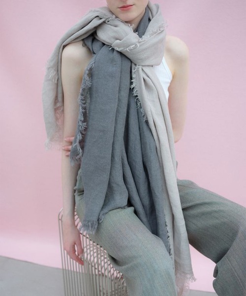 ASAUCE MELER（アソースメレ） ストール マフラー 「ASAUCE MELER