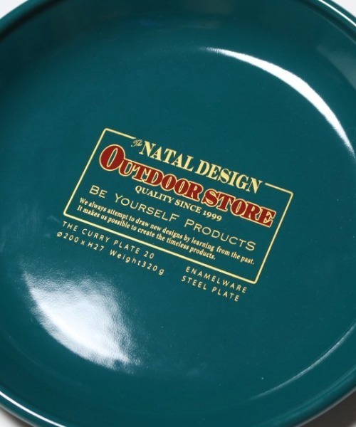 食器 CURRY PLATE 23 OUTDOOR STORE Ver. | natal design | 06