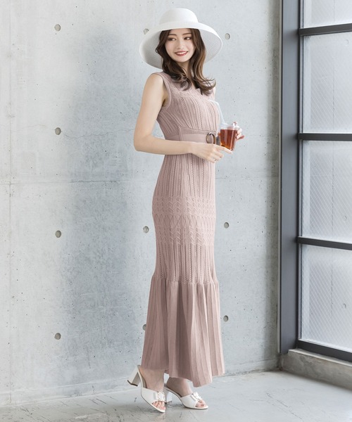 julia様オーダーカシュクールワンピース Julia Boutique ワンピース クロシェ編みカシュクールマーメイド