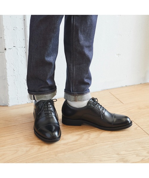 texcy luxe ビジネスシューズ men's FUDGE 24年4月号掲載