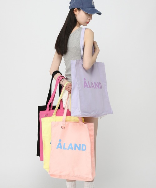 ALAND トートバッグ 「UNISEX」ALAND／Dリングマチツキトート