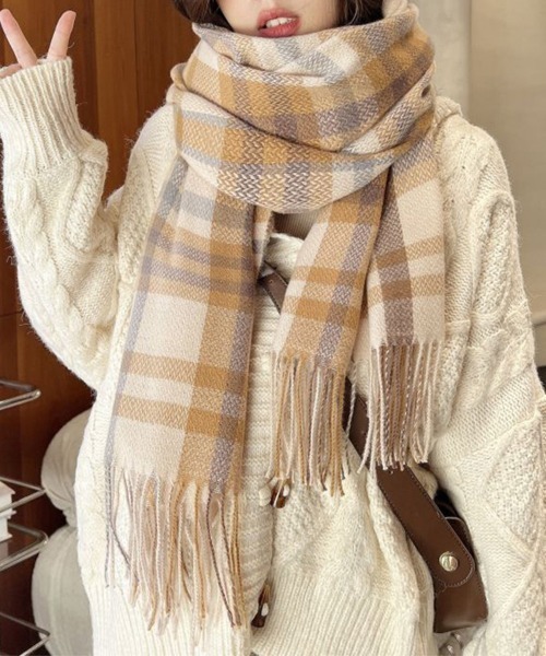 TENDERLOIN STOLE ストール マフラー TENDERLOIN 19/AW SCARF CHECKER マフラー ストール