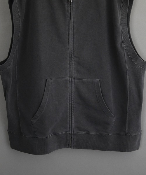 【新品未使用】MIREPOIX オーバーシルエットベスト ブラック 大きいサイズ】ジールジップマキシマム/ZEALZIP MAXIMUM ウール