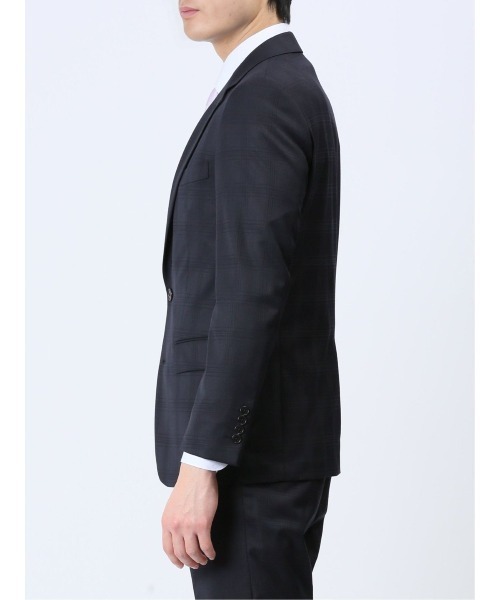 TAKA-Q（タカキュー） セットアップ 「光沢 ウール混 ストレッチ