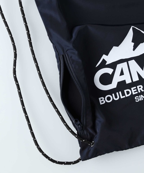 CAMP7 リュック 「CAMP7」ロゴジムサック キッズ 子供 男の子