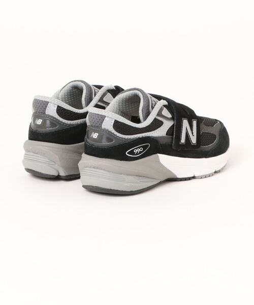 【整理品】美品 NEW BALANCE PV990BK6 キッズ スニーカー New Balance スニーカー PV990BK6 BLACK キッズ 子供 男の子