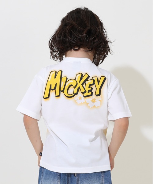 Disney tシャツ 親子お揃い ディズニー スプレーペイント T