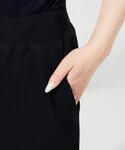 スカート 限定展開 セルフカット リブ タイト...の詳細画像3