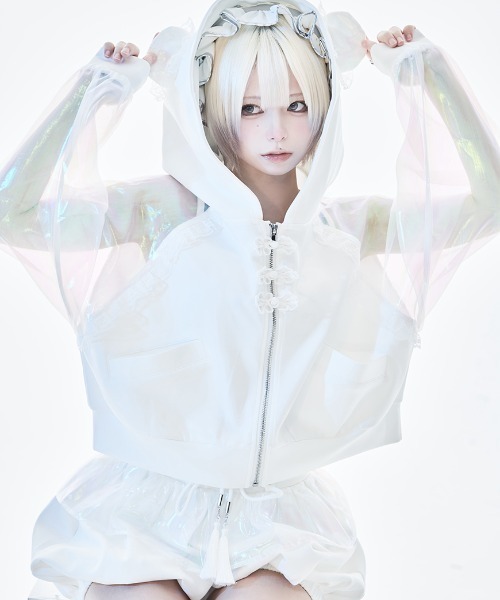 ililil セットアップ 「ililil/イルイルイル」「透けてクマっちゃいな