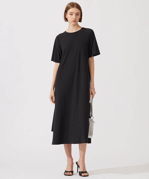 ICB★新品★【接触冷感・UVカット・速乾・洗える】マットスキューバ ワンピース ICB ワンピース 「接触冷感・UVカット・速乾・洗える」マット