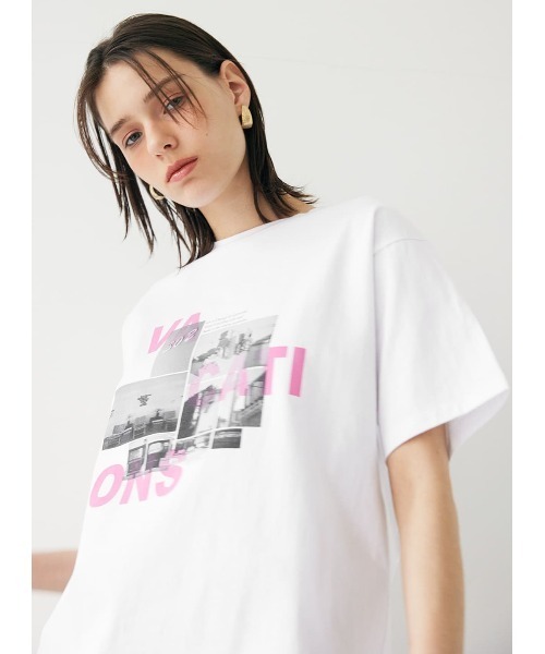 【関税・送料込】PUCCI Iride ディテール コットン Tシャツ COEL tシャツ COEL×Yuji Takeuchi VACATIONS フォトTシャツ