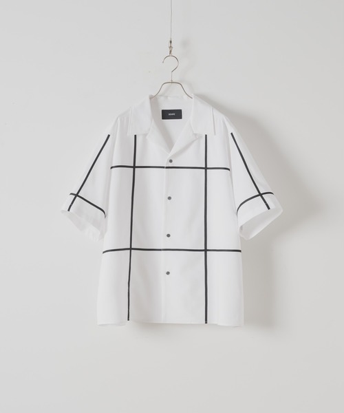 DOOPZ（ドープス） シャツ Big Check Open Collar Shirt - ビッグ