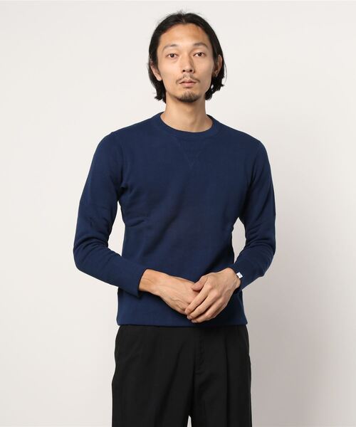 LOOPWHEELER」 スウェットカットソー「BEAMS PLUSコラボ」 LARGE 