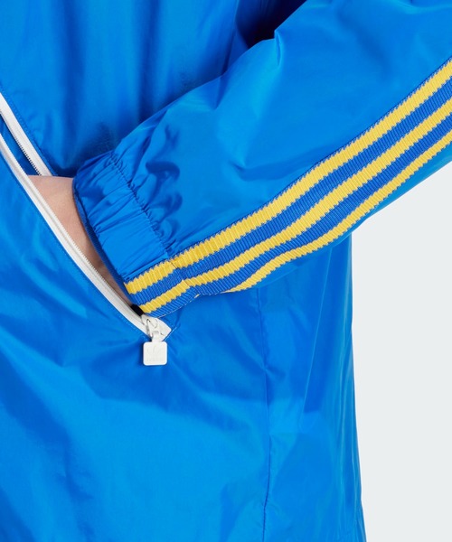 アディダス オリジナルス ロゴいっぱい ウィンドブレーカー ナイロン ジャージ adidas ナイロンジャケット ウインドブレーカー / アディダス