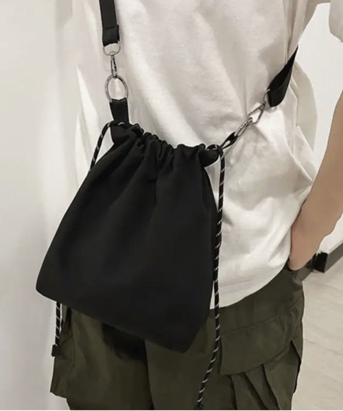 back number　ショルダーバッグ　黒 BACK NUMBER ショルダーバッグ 「BACK NUMBER」シンセティック