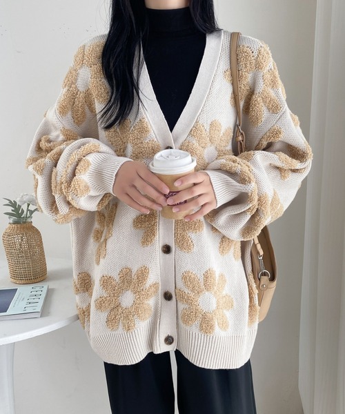 カーディガン ボレロ ショート丈 花柄 ジャガード 長袖 Vネック トップス レディース 楽天市場】【取り寄せ対応】カーディガン ボレロ ショート丈 花