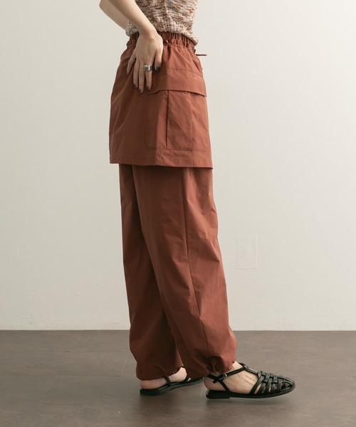 KBF（ケービーエフ） パンツ スカートSETパラシュートパンツ