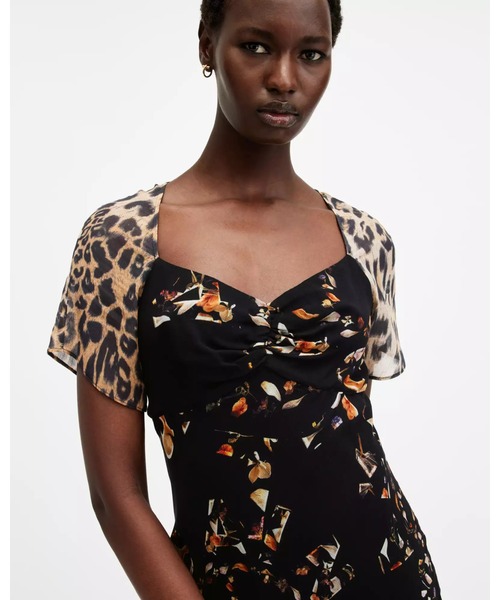 ALLSAINTS（オールセインツ） ワンピース LEAH FLORAL PRINT MIDI